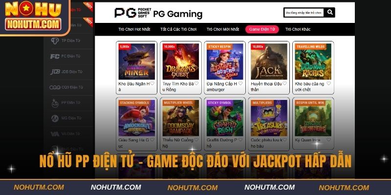 Nổ hũ PP điện tử